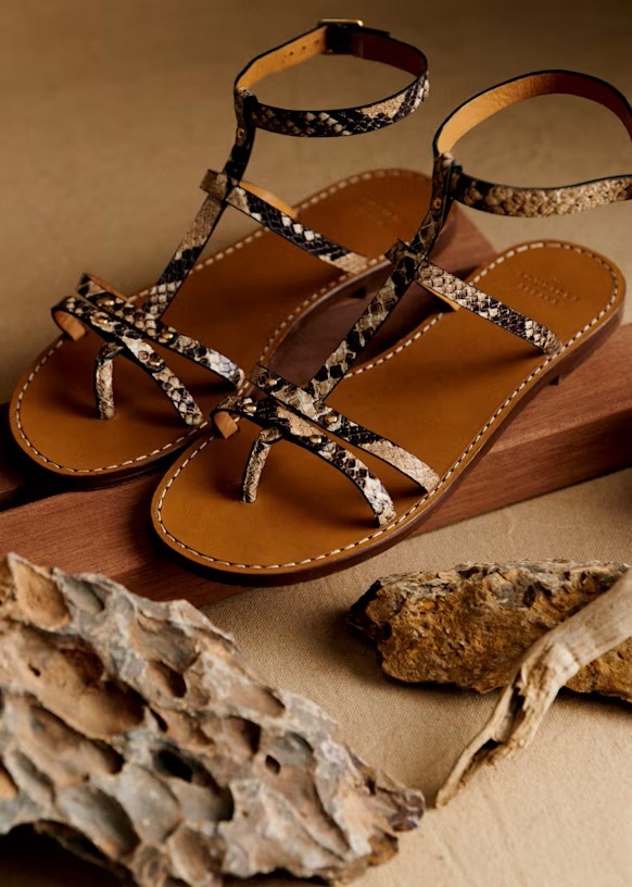 Sandales à talons hauts